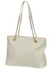 Seidenfelt Schultertasche Lilla Edet in Milky White