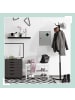 relaxdays Medizinschrank in Weiß/ Grün - (B)35,5 x (H)43 x (T)8 cm