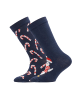ewers 2er-Set Socken 2er Pack Xmas Pinguin/Zuckerstangen in blau