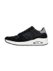 Skechers Uno Vintage Dayz Low-Top-Sneaker aus Leder Schwarz