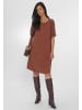 EMILIA LAY Midikleid Dress in COGNAC