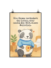 Mr. & Mrs. Panda Plakat Panda künstlicher Darmausgang Design mit... in Weiß