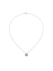 Rafaela Donata Kette Schmetterling aus Sterling Silber mit Rubin in silber