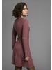 Laura Scott Strickkleid in dunkelrosa-melange
