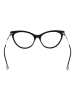 Philipp Plein Frauen Optische Fassungen Katzenauge Schwarz