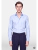 Flanellhemd Regular in Mittelblau