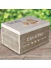 Mr. & Mrs. Panda Aufbewahrungsbox Oma Backen mit Spruch in Grau Pastell