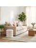 SONGMICS Schminktisch-Hocker Island in Creme - (B)43 x (H)47 x (T)43 cm