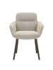 home24 home24 Armlehnenstuhl im modernen Stil in Beige