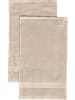 REDBEST Frottier Gästetuch 2er-Pack Chicago in beige