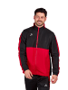 erima Six Wings Jacke mit abnehmbaren Ärmeln in rot/schwarz