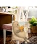 Mr. & Mrs. Panda Tote Bag Robbe Pommes Design ohne Spruch in Weiß