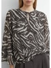 comma Bluse in 89A8_dunkelbraun