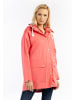 Schmuddelwedda Damen Oversized Regenmantel in Korallenpink-280