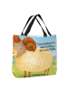 Mr. & Mrs. Panda Damen Schultertasche Sternzeichen Widder Design... in Weiß