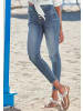 LASCANA High-waist-Jeans in blue-washed