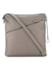 MYWALIT Milano Umhängetasche Leder 24 cm in soft grey
