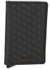 Secrid Geldbörse Slimwallet Optical in Black-Titanium