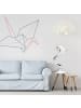 relaxdays Schreibtischlampe in Weiß - (B)27 x (H)50 x (T)15 cm