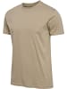 Hummel T-Shirt "Hmlactive Co Tee S/S" in Braun