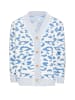 Poomi Damen Strickjacke in Blau
