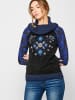 KOROSHI Langarm-T-Shirt in blau