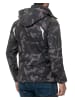 Geographical Norway Herren Regular Fit Softshelljacke  in Black-Orange