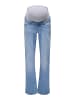 ONLY Jeans mit weitem Bein in Medium Blue Denim