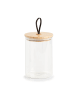 Zeller Glasbehälter mit Deckel und Griff, 1100 ml in Transparent, Ø 11,2 x 16 cm