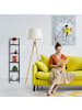 relaxdays Standregal in Schwarz - (B)33 x (H)145 x (T)28 cm