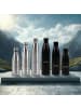 AWAVE Trinkflasche 750 ml | Edelstahl in Schwarz