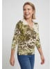 Olsen Strickpullover in Almond Beige Melange