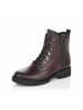 remonte Schnür-Stiefeletten für Damen in dunkelrot