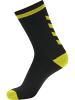 Hummel Hummel Low Socken Elite Indoor Multisport Unisex Erwachsene Feuchtigkeitsabsorbierenden in BLACK/BLAZING YELLOW