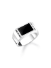 Thomas Sabo Thomas Sabo Ring schwarz 925 Sterlingsilber in silber, schwarz