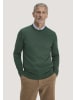Hessnatur Hessnatur Pullover Regular aus reiner Bio-Merinowolle in wacholdergrün