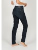 ANGELS  Slim Fit Jeans Jeans Malu Zip mit Zierreißverschlüssen in dark indigo used