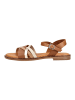 Oh! my Sandals Sandalen in Braun/Weiß
