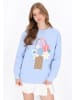 myMo Women Sweatshirt in light blue