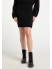 myMo Damen Strickrock in Schwarz