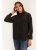 Finn Flare Freizeitbluse Classic in black