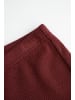 Coccodrillo Gerippte Leggings mit langem Bein in dunkelrot