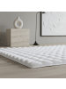 KADIMA DESIGN Teppich Hochflor Waschbar Einfarbig NAUDERS Strapazierfähig OEKO-TEX in Weiß