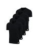 adidas T-Shirt 4er Pack in Schwarz