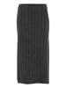 b. young BYMARIANNE SLIM SKIRT KNIT Slim fit in Dark Grey Melange