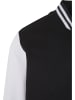 Mister Tee College Jackets in blk/wht