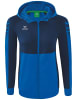 erima Trainingsjacke "Six Wings Trainingsjacke Mit Kapuze" in Blau