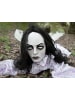 SATISFIRE Halloween bewegte Zombiefrau in grau - Länge: 150cm