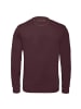 La Martina Sweatshirt XMF007 XT in bordeaux