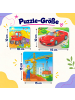 MAGNIKON MAGNIKON Puzzle ab 3, Auto-Puzzles, Kinderpuzzle 61 Teile, 10 Puzzles